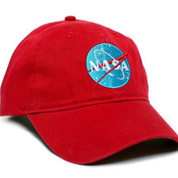 Other - NASA Tomorrowland Hat Newton Unisex adult Tomorrow Land Dad Red Cap